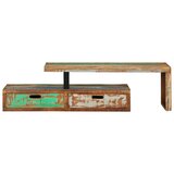 TV stalak (118-200) x 30 x 40 cm Masivno reciklirano drvo | shoptok.hr