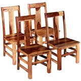  Jedilni stoli - Vzorci stoli 4 kosi trden les A1017, (22032854) Cene