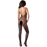 NE: XQSE NO:XQSE - Otvoreni mrežasti kombinezon s rupama (crni) - M/L | shoptok.hr