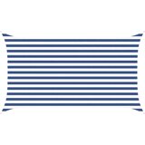vidaXL Sončno platno Modra in bela 3,5 x 2 m 100% poliester Oxford, (5000222524) | Shoptok.si