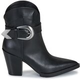Karl Lagerfeld KOWBOY Buckle Mid Boot Crna Cijene