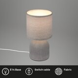BRILO Stona lampa INO 1xE14/10W/230V siva | Eponuda.com