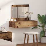 vidaXL Stari drvo Iverica 83 x 40 x 70 cm Toaletni stol Pravokutni Cijene