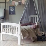 Troll nursery® otroška posteljica lux™ junior 70x140 seal grey | Shoptok.si