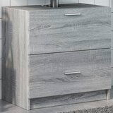 vidaXL Ormarić za umivaonik boja hrasta sonome 59 x 37 x 59 cm drveni | shoptok.hr