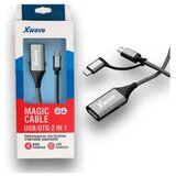 X Wave Kabl USB/OTG Magic USB 2.0 na Micro ,lightning 1m | Eponuda.com