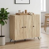  Kreveta Hrast sonoma 89 x 34,5 x 80 cm Konstruirano drvo | shoptok.hr