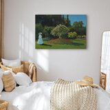  Slika - Claude Monet – Woman in the Garden 120x80 Na talijanskom platnu | shoptok.hr