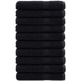 Ručnik za Goste SOLUND 25 pcs Crna 80 x 200 cm 550 gsm | shoptok.hr