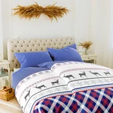 Edoti Xmass 2D flannel bedding A776