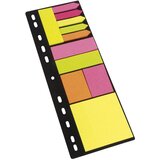 Blok SAMOLJEPLJIV ULOŽNI ZA A4 (11BLX25L) PAPIR GLOBAL NOTES 8748-09 SORTIRANO BLISTER | shoptok.hr
