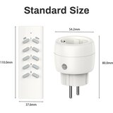 UCOMEN 4x 2300 W daljinsko vodena vtičnica | Shoptok.si