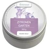 finesse® Piling sol za savno, limonin vrt, 300 g