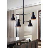 Candellux luster/visilica-less viseća lampa 4X40W E14 crna mat | ePonuda.com