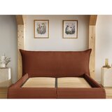 Bobochic Paris Ciglasti tapecirani bračni krevet s prostorom za odlaganje s podnicom 180x200 cm Jade – | shoptok.hr