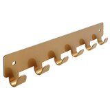 SIRO Zidna lajsna s kukicama (240 x 17 mm, Broj kuka: 6 Kom.) | shoptok.hr
