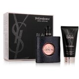 Yves Saint Laurent Black Opium darilni set parfumska voda 50 ml + losjon za telo 50 ml za ženske | Shoptok.si