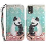 INORCO Za Nokia C32 Pattern Design Folio Cover PU usnjena torbica za telefon s stojalom in paščkom, (22033853) | Shoptok.si