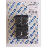  Pribor za ogradu SPOJNICA M ZA STUP 50x50 , S VIJKOM, PVC CRNA 4/1 SKIN | shoptok.hr