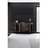 Hanah home komoda luxe walnut black | ePonuda.com