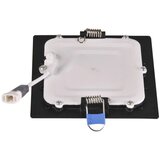  LED ugradna svetiljka RIGEL LED/4,8W/230V 4000K 11,8x11,8 cm crna | Eponuda.com