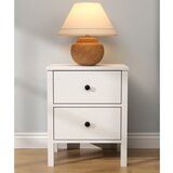 Hanah home FRN-20029 WoodenWhite Nightstand | ePonuda.com