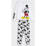 Sinsay - Komplet pižame Mickey Mouse - Bela