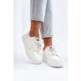 Boto Women's White Faux Leather Sneakers Avanalis | Shoptok.si
