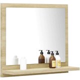 vidaXL Kupaonsko ogledalo boja hrasta sonome 40x10,5x37 cm od iverice | shoptok.hr