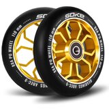 Janshop Set od 2 SOKE kotača za romobile 110 mm zlatni | shoptok.hr