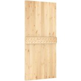  Drsna vrata s kompletom vodil 95x210 cm trdna borovina, (20999128) | Shoptok.si