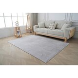 Kayoom RAVNO TKANA PREPROGA Calma 120/160 cm tkano srebrne barve | Shoptok.si