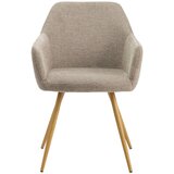 MID.YOU NASLANJAČ, kovina, tekstil bež | Shoptok.si