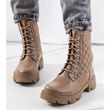 Gemre Brown ankle boots with sock-like upper Lujan | ePonuda.com
