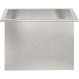  Vrtna posuda za sadnju s LED svjetlom Srebrna 40 x 60 x 40 cm Slike