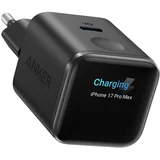 Nano punjač 45W USB-C crni s pametnim zaslonom