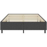 Box spring okvir za krevet od tkanine sivi 140 x 200 cm | shoptok.hr