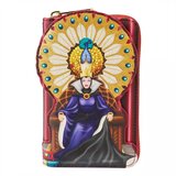Loungefly disney snow white evil queen throne zip around wallet | ePonuda.com