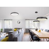  črna LED zatemnitvena stropna svetilka Cardona | Shoptok.si