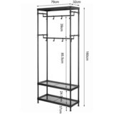 MID.YOU GARDEROBNI OBEŠALNIK | Shoptok.si