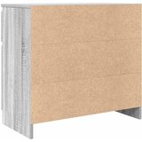  Komoda s ladicom siva sonoma 71x35x65 cm konstruirano drvo | shoptok.hr