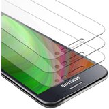 Cadorabo 3x Oklepna folija, združljiva z Samsung Galaxy J2 2015 - Zaščitna folija v visoka prosojnost - 3-pack Kaljeno zaščitno steklo za zaslone s trdoto 9H in združljivostjo s 3D dotikom, (20548805) | Shoptok.si