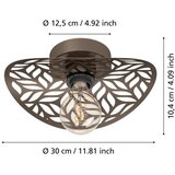 Eglo 44125 - zidna lampa swaby 1xE27/60W/230V bronzana | Eponuda.com