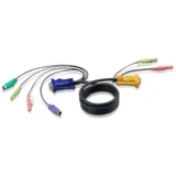 2L-5303P KVM kabel Crno 3 m