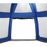  Šator za bazen s uklonjivim letvicama i mrežastim stjenkama Plava 612 x 612 cm | shoptok.hr