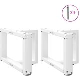  Noge za klub stolić T-oblika 2 kom Bijele 40x25x(30-31) cm Čelik - Bijela 40 x 25 x (30-31) cm 1 | shoptok.hr