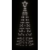  LED božićno drvce sa &amp;scaron;iljcima 220 LED hladno bijelo 180 cm Slike