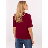 Factory Price Sweater-PM-SW-N30085.34-burgundy | shoptok.hr