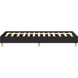  Okvir kreveta bez madraca crni 100x200 cm izrađeno drvo | shoptok.hr