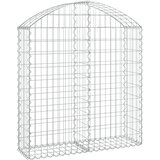  Gabionska košara s lukom 100x30x100/120 cm pocinčano željezo | shoptok.hr
